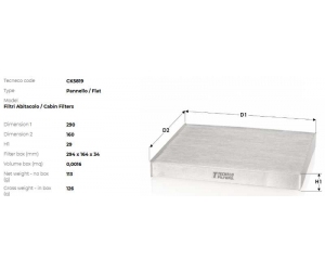 CK5819 TECNECO FILTERS 